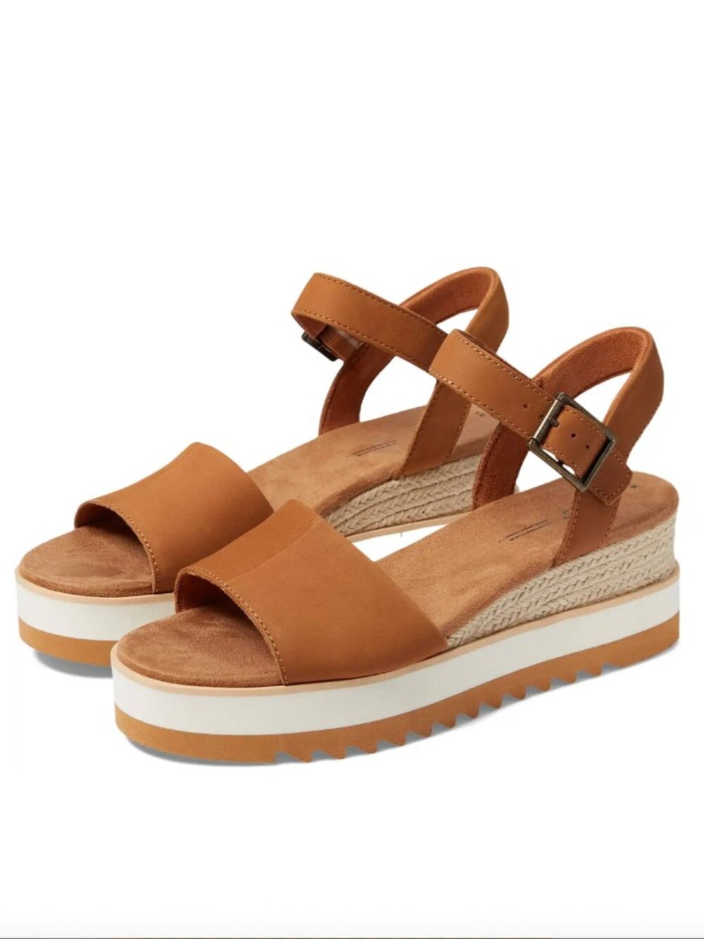TOMS Diana Wedge Sandal Size 8